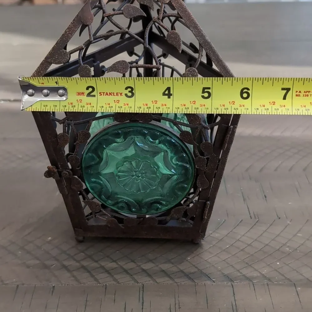 Vintage 1990’s PartyLite Retired La Rosetta Hanging Lantern - Picture 7 of 7